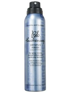 bumble and bumble dry shampoo for oil hair