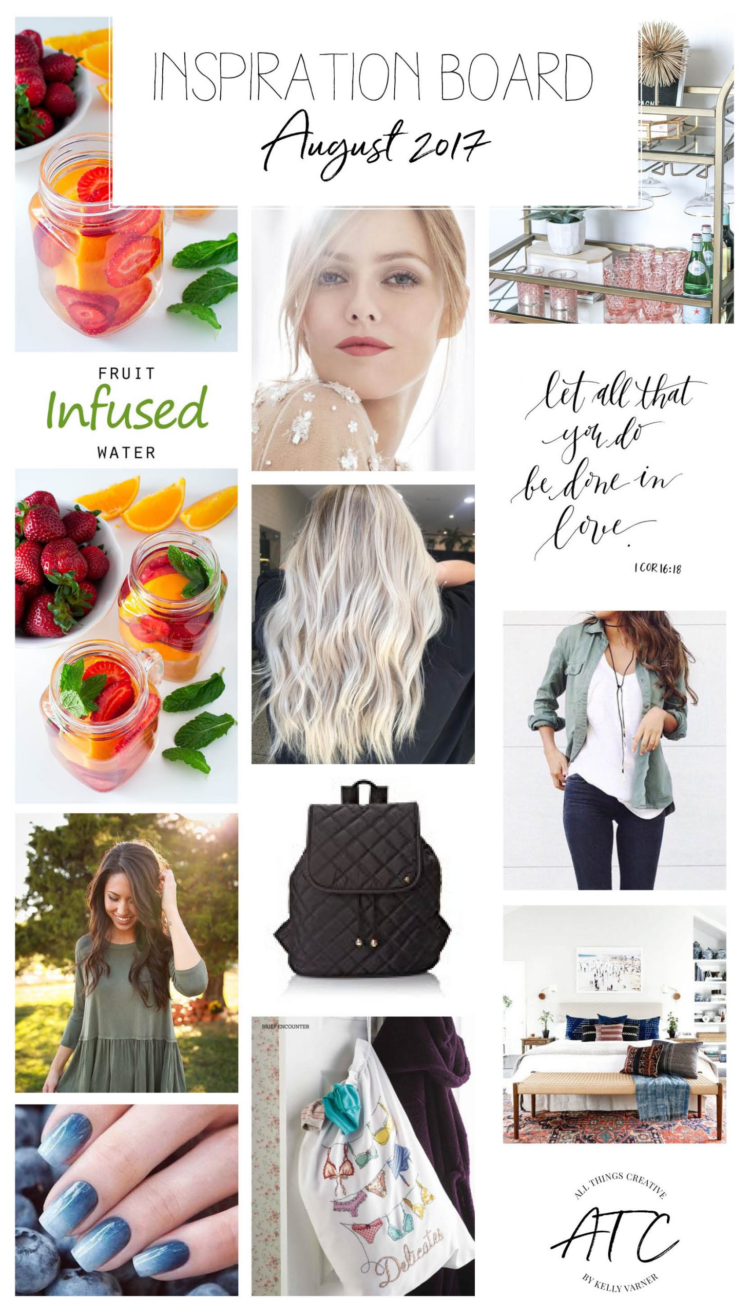 August inspiration board