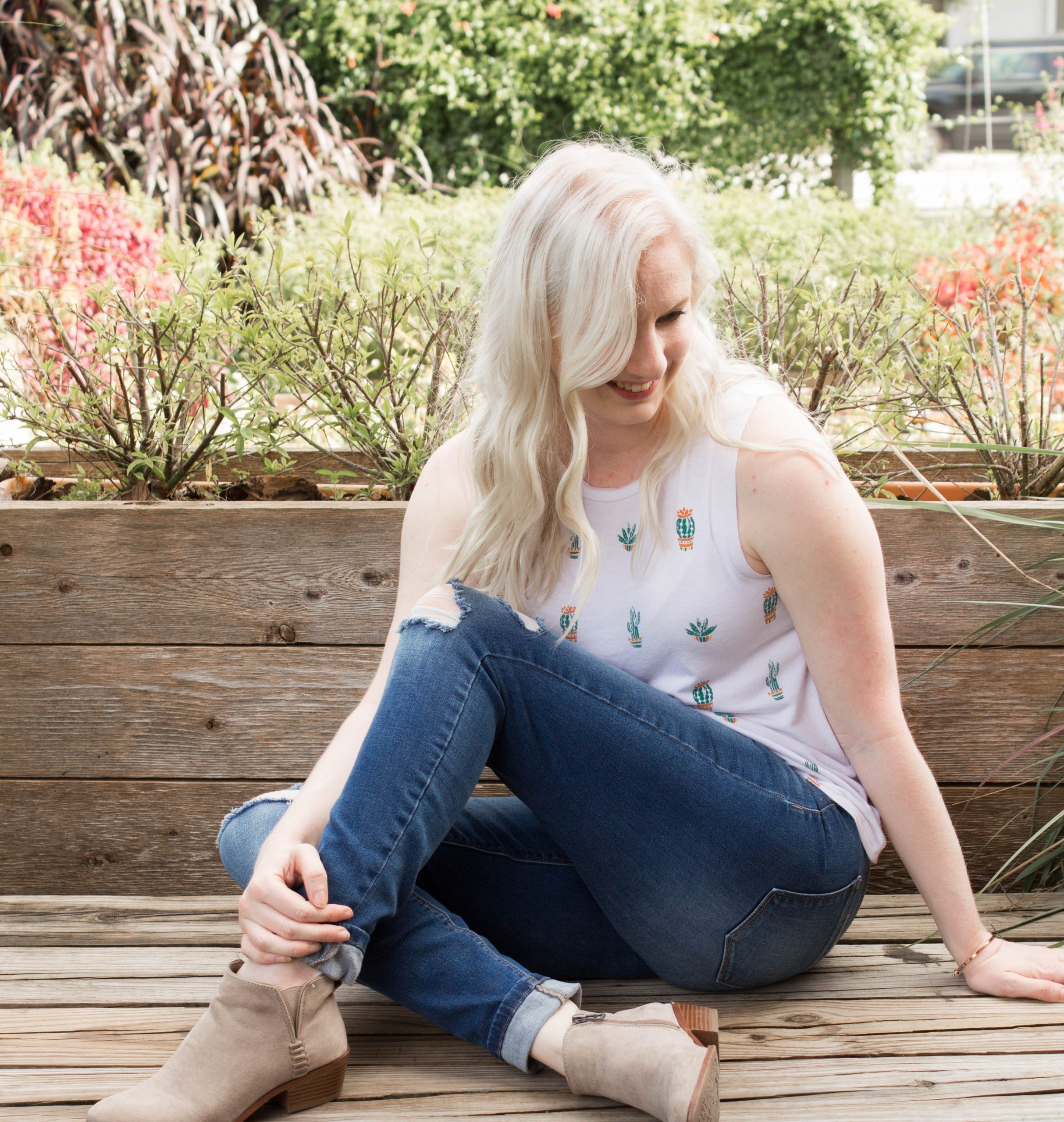 ootd outfit succulents