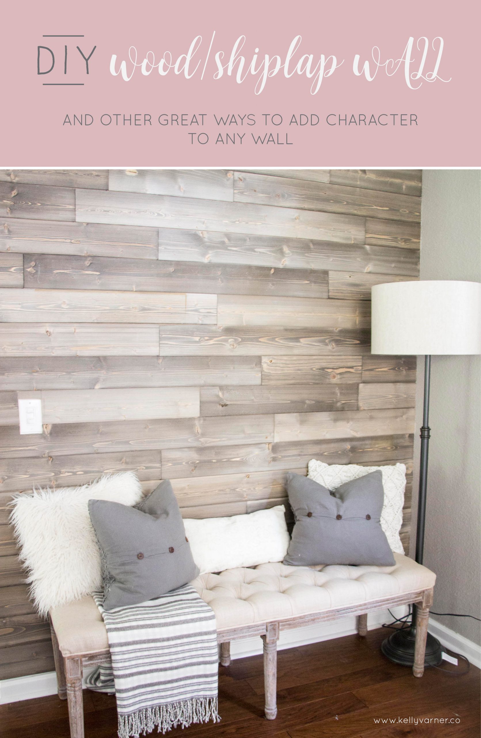 DiY wood wall