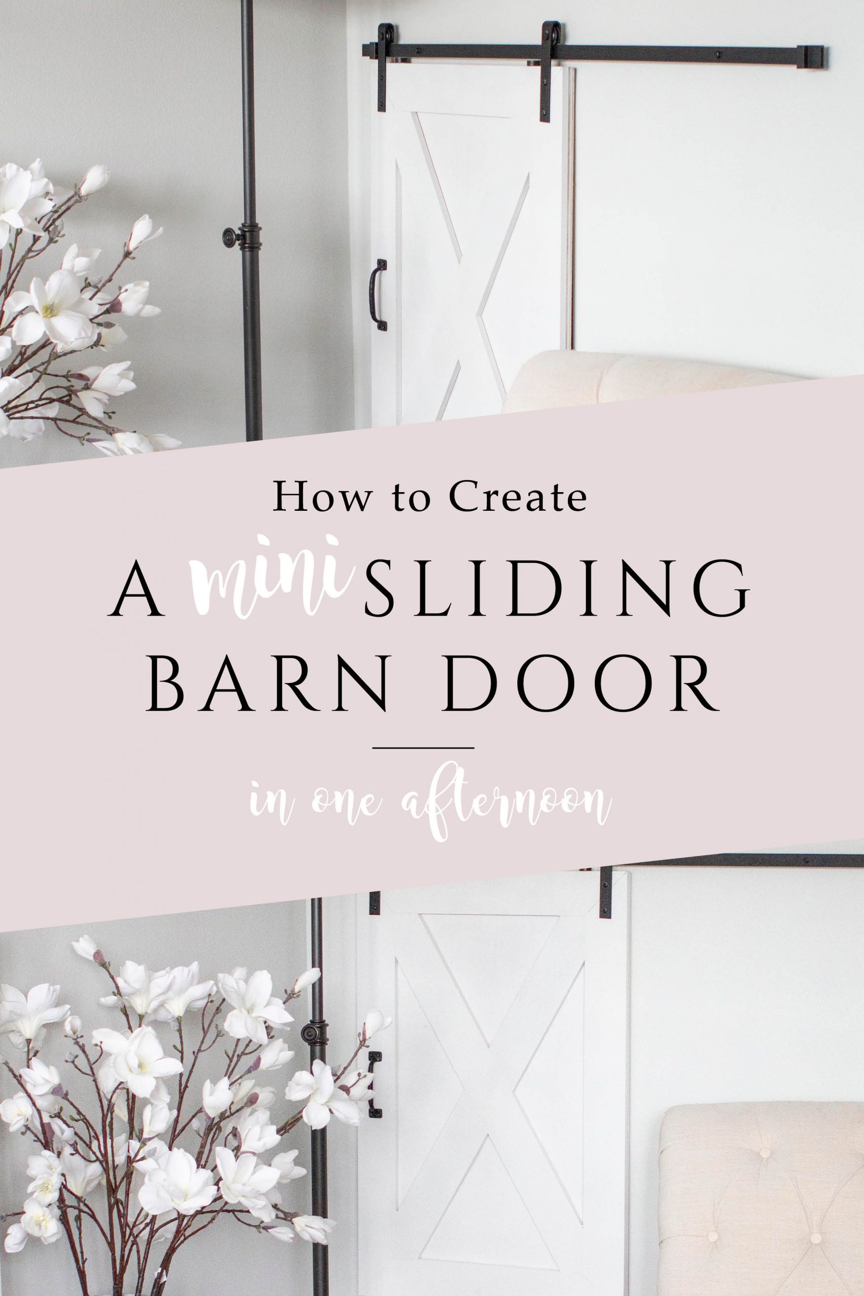 mini sliding barn door